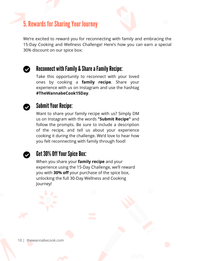 15 Days of Cooking and Wellness: Discovering Family Recipes