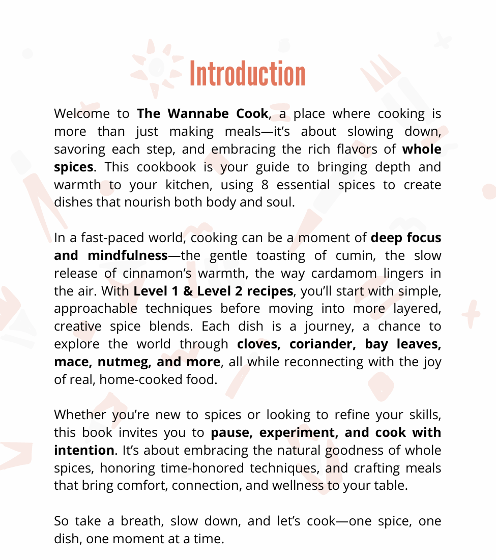 The Wannabe Cook - Level Up With 8 Spices