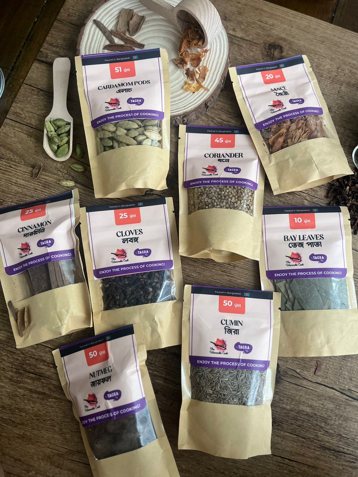 8 Whole Spice Box: Flavor meets Lifestyle