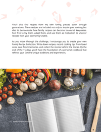 15 Days of Cooking and Wellness: Discovering Family Recipes
