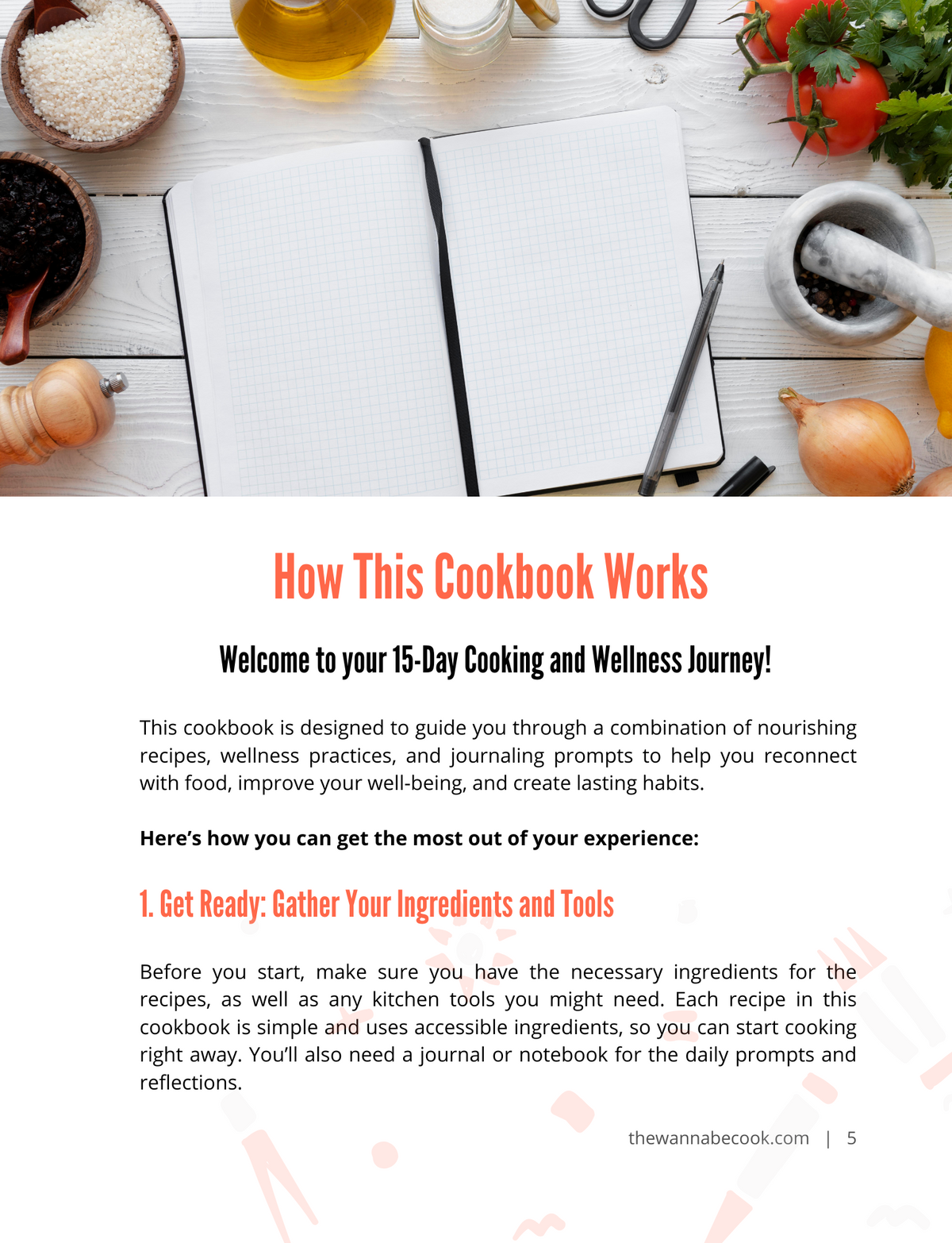 The Wannabe Cook: 15-Day Wellness & Cooking Challenge