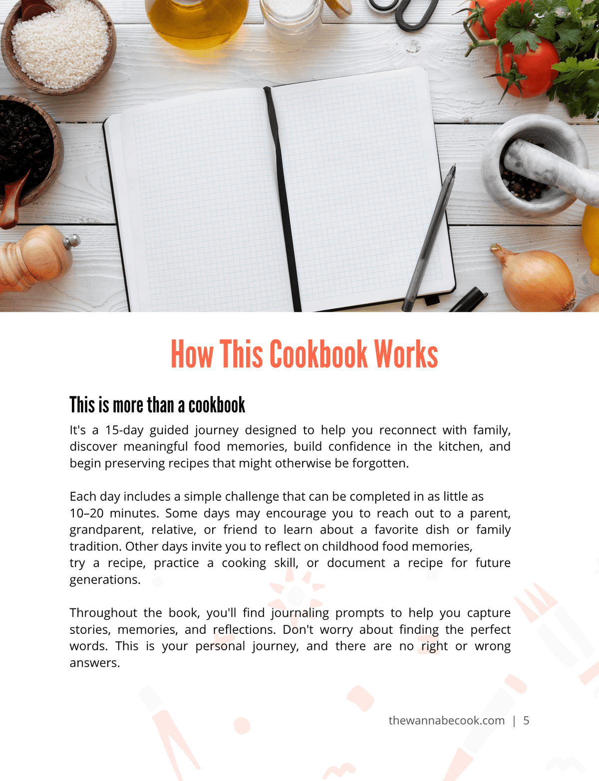 15 Days of Cooking and Wellness: Discovering Family Recipes